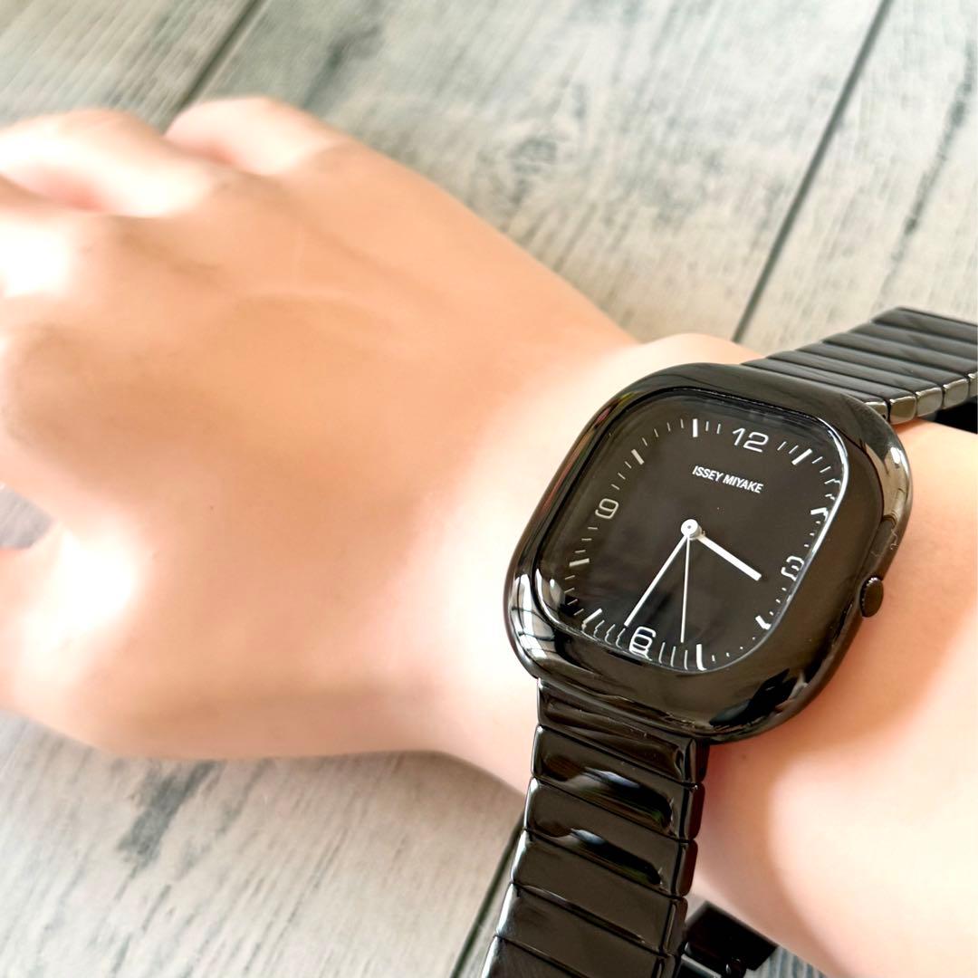 電池交換済】ISSEY MIYAKE イッセイミヤケ 腕時計 GO - メルカリ