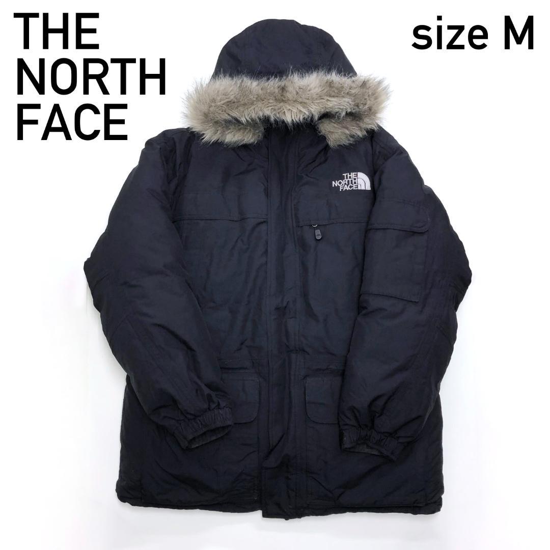 ☆美品☆ザ・ノースフェイス ダウンジャケット ブラック フード ファー