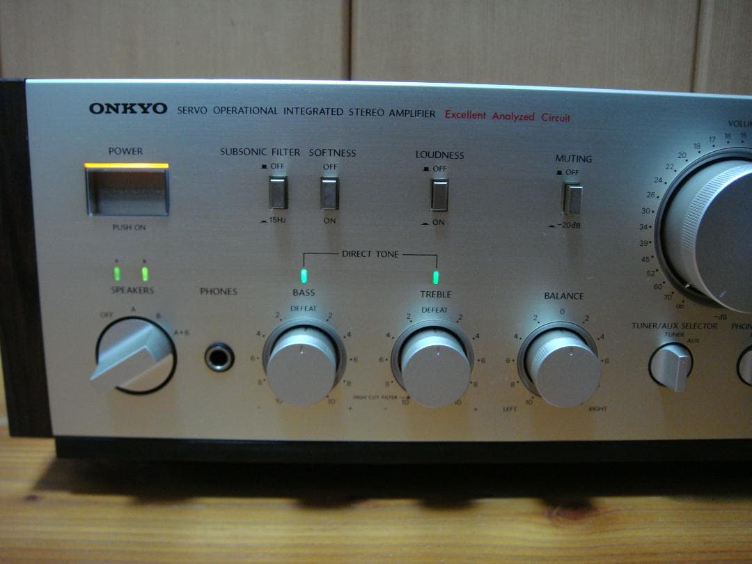 整備済 程度良 ONKYO オンキョー プリメインIntegra A-819RS - メルカリ