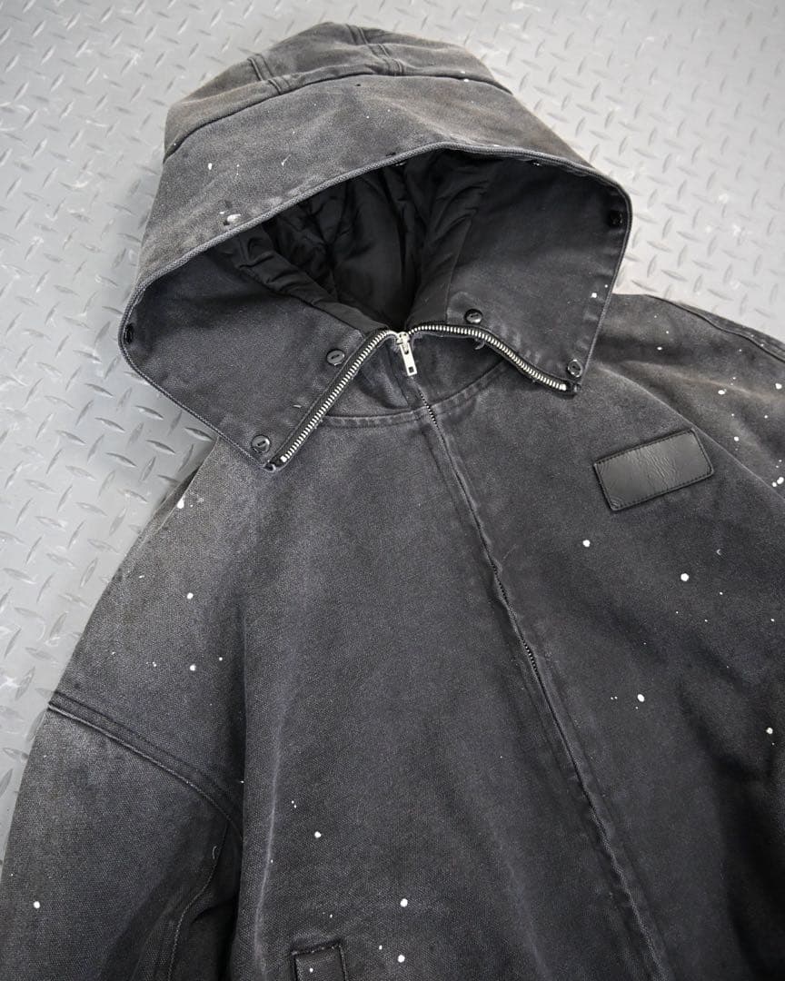 地底人オンライン ウォッシュドファージャケット Sサイズ - メルカリ