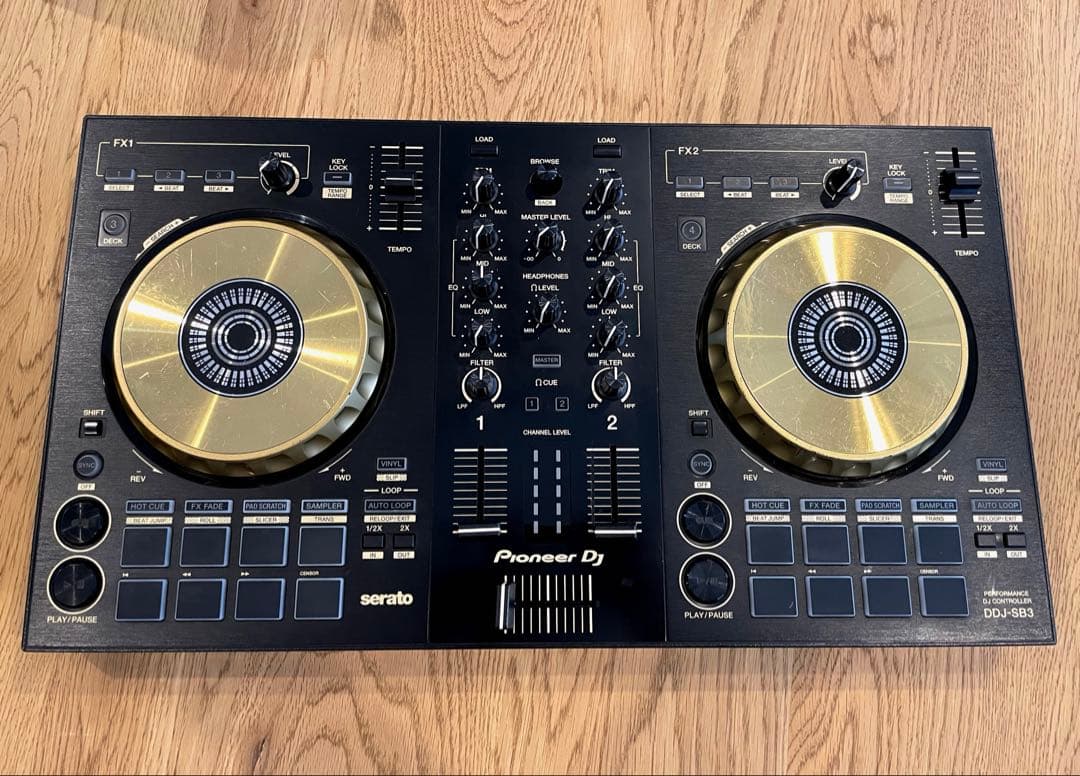 Pioneer DJ DDJ-SB3［限定カラー］ Pioneer DJ DDJ-SB3 Limited Edition Silver 4-deck Serato DJ