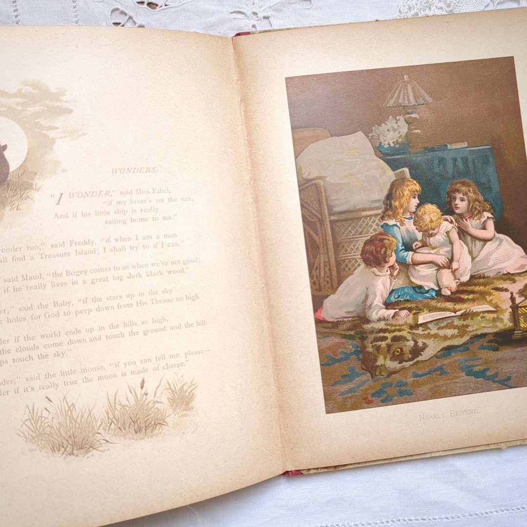 超稀少1887ハリエットベネット アーネストニスター児童書 洋書