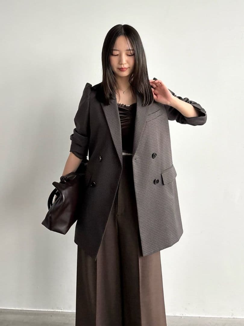 完売レア商品】 Sサイズ ココディール 新品タグ付 ロングダブルジャケット