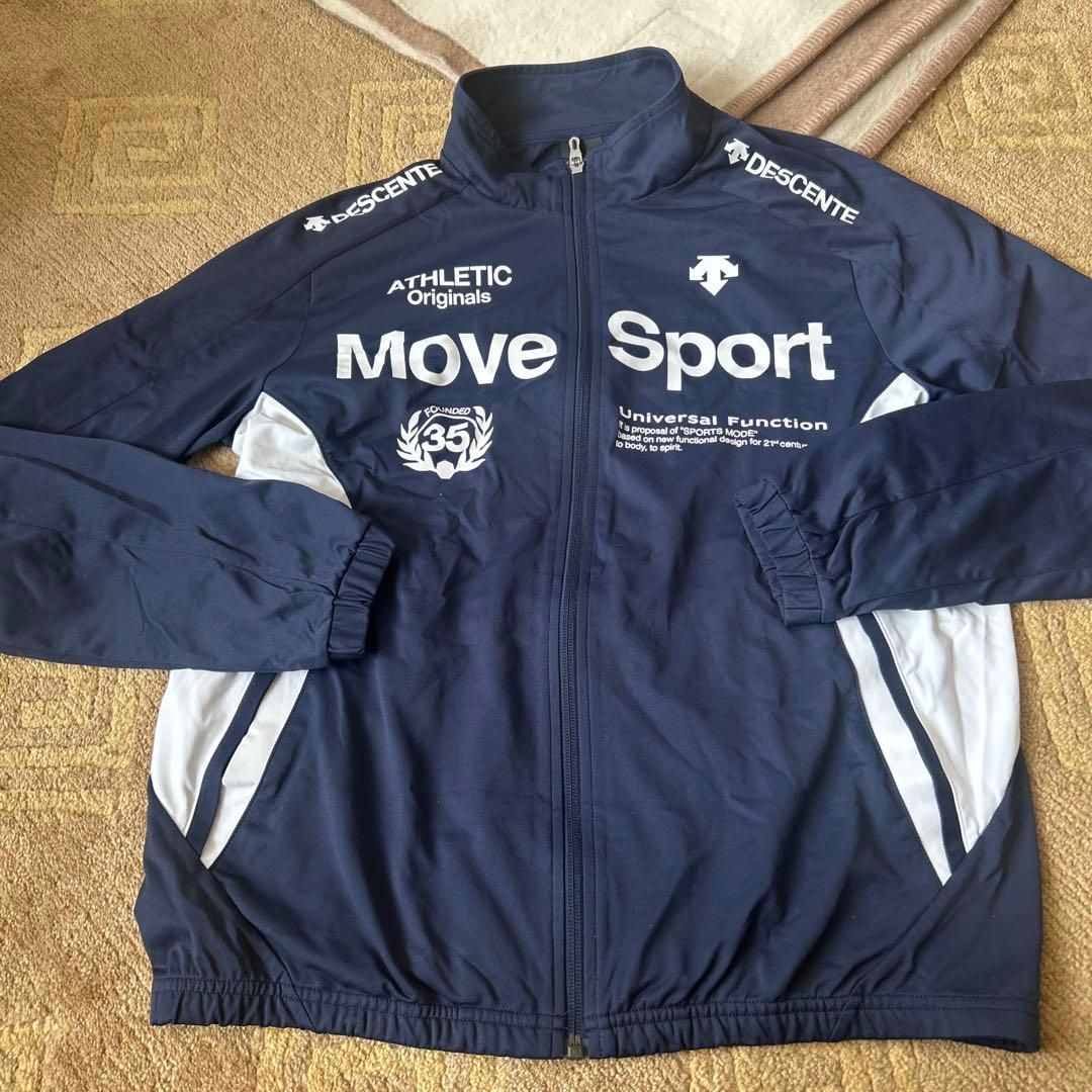 DESCENTE Move Sport ジャージ上下セット ネイビー - メルカリ
