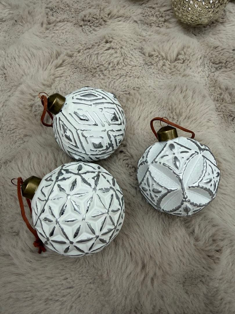 Antry ガラス製 クリスマスオーナメントセット 22個 - メルカリ