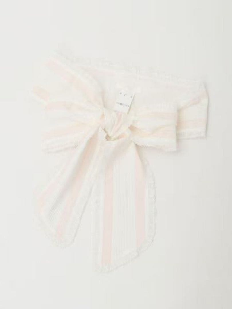 ピンクハウス　ローン配色サッシュリボン　新品 カラフルポップル付きサッシュリボン｜ピンクハウスオフィシャル