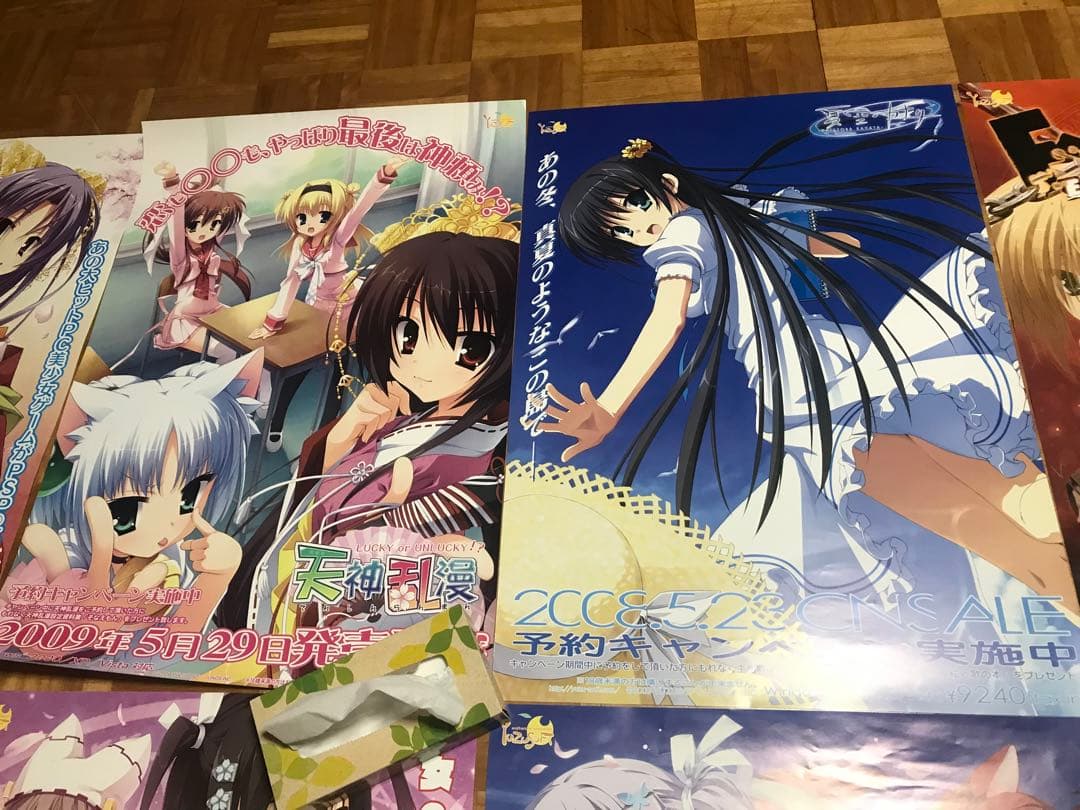 ゆずソフト ポスター DRACU-RIOT! 天色アイルノーツ サノバウィッチ