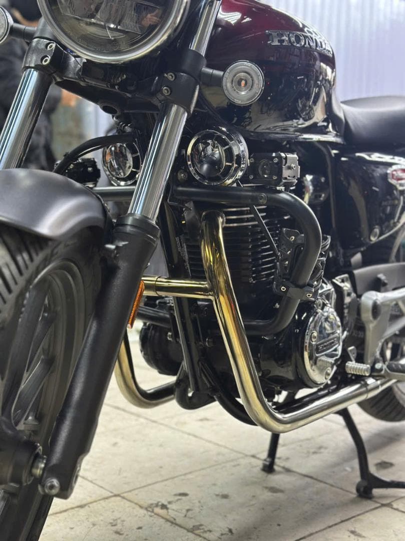 GB350 Javimotor 2本出し フルエキゾースト マフラー - メルカリ