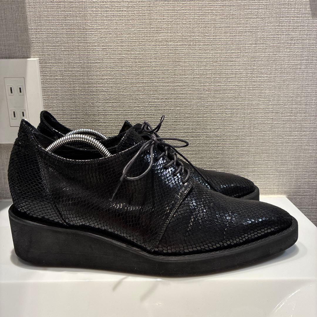 GalaabenD ガラアーベント ドレスシューズ パイソン ラバーソール