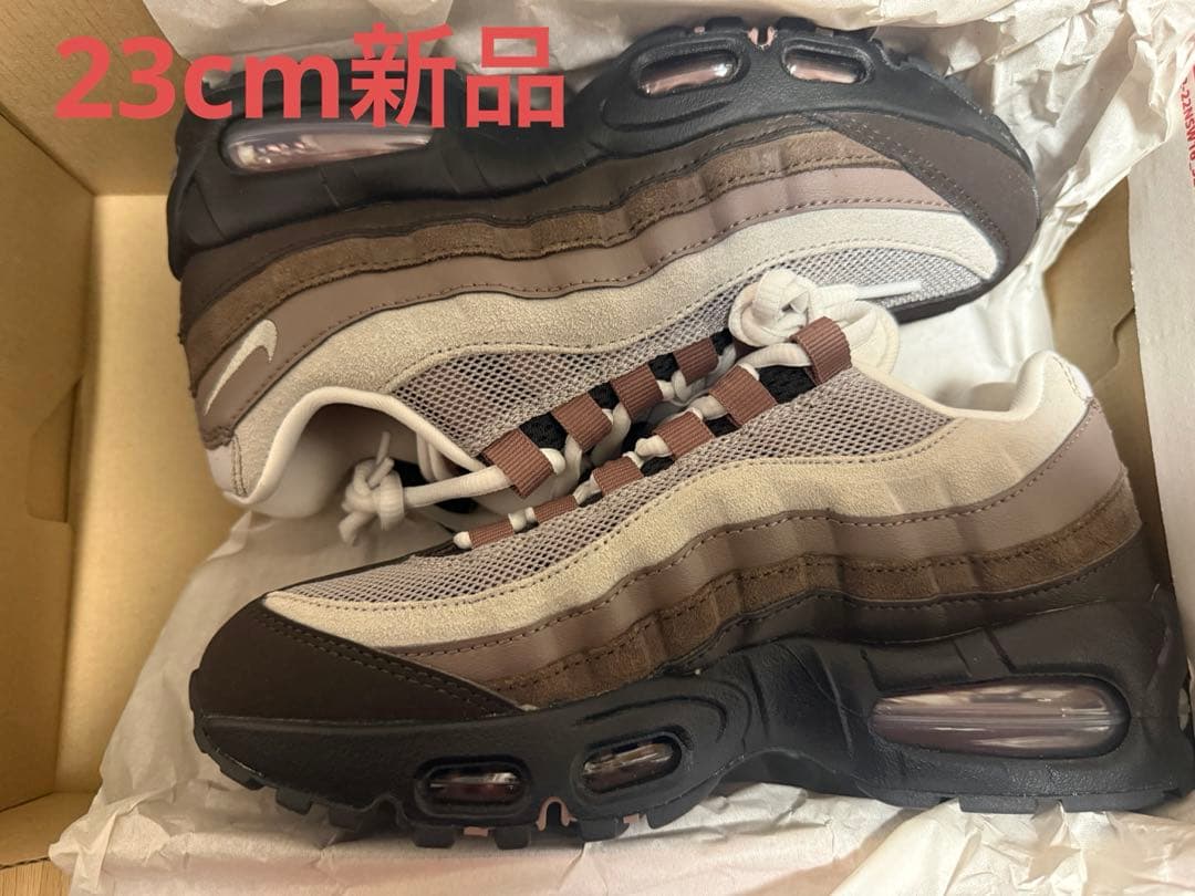 Nike AirMax95 Big Bubble Velvet Brown 23 - メルカリ