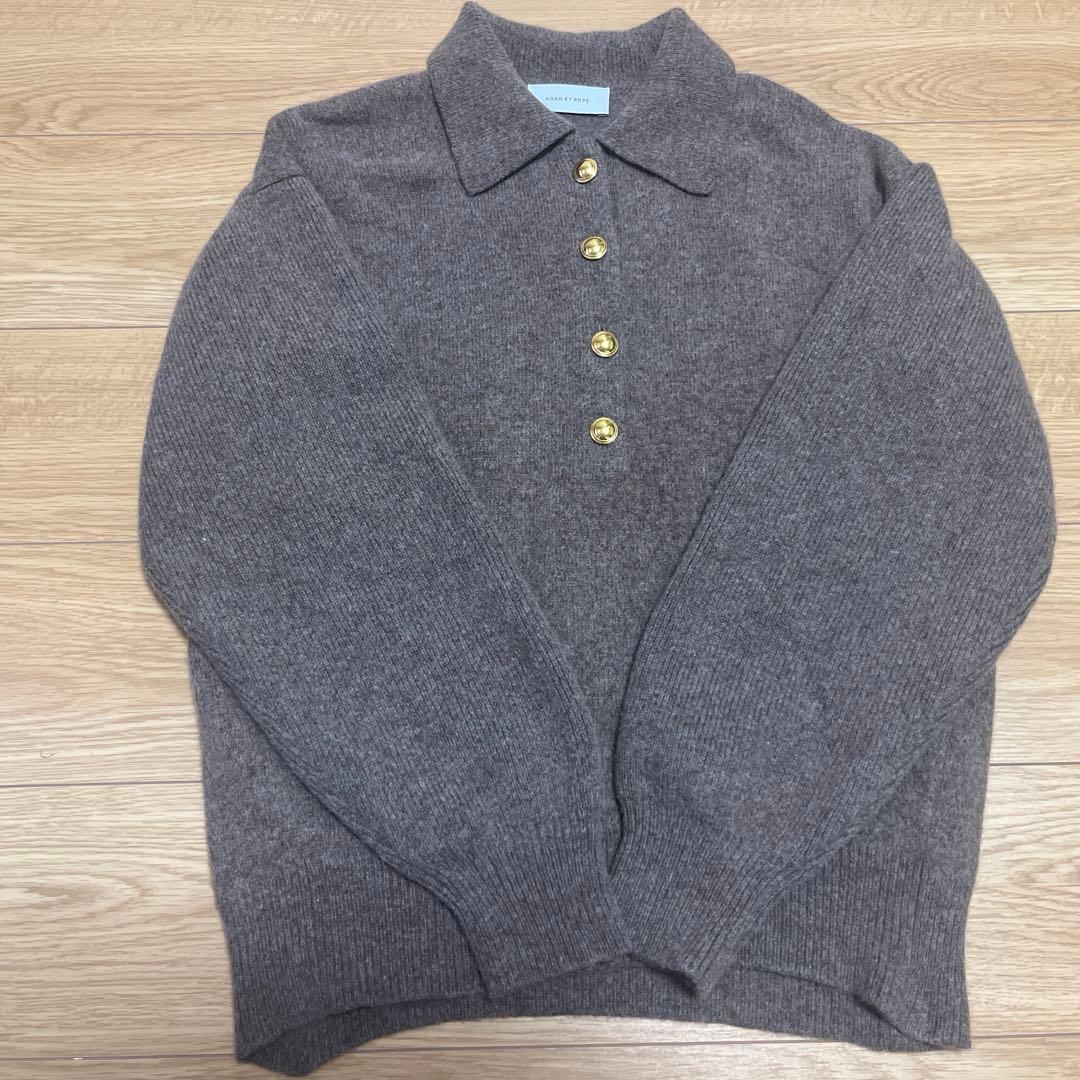 ADAM ET ROPE' 【ポロシャツニットプルオーバー】 - メルカリ