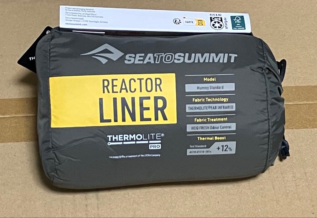 柊@シアノン )シートゥーサミット リアクター ライナ (サーモ インナー 柊@シアノン )シートゥーサミット リアクター ライナ (サーモ インナー