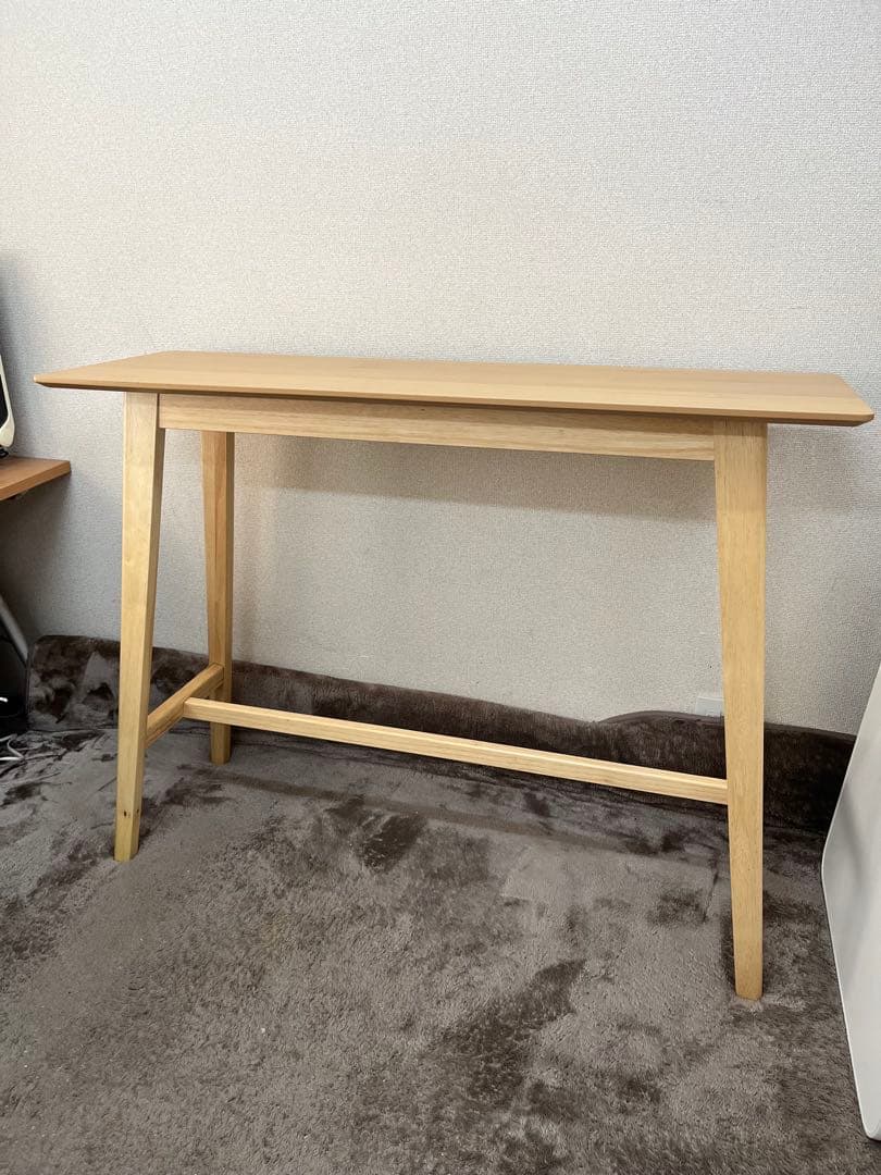 ニトリ カウンターテーブル フィルン ライトブラウン ニトリ（NITORI） カウンターテーブル (フィルン OC MBR） バー