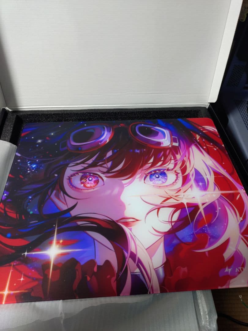 限定品] ATK Gear Crimson ガラスマウスパッド - メルカリ