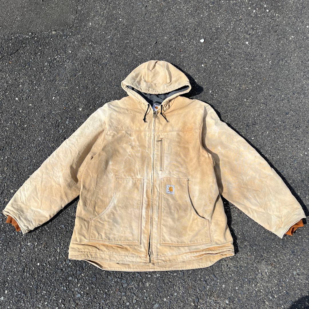 鬼フェード VINTAGE 90's carhartt ダックジャケット - メルカリ
