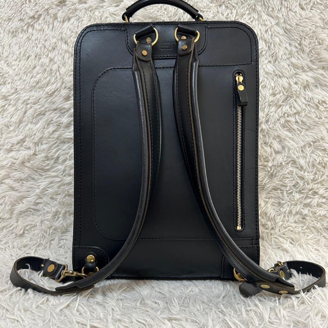 未使用✨HERZ ヘルツ ブリックリュック ビジネスリュック ブラック R