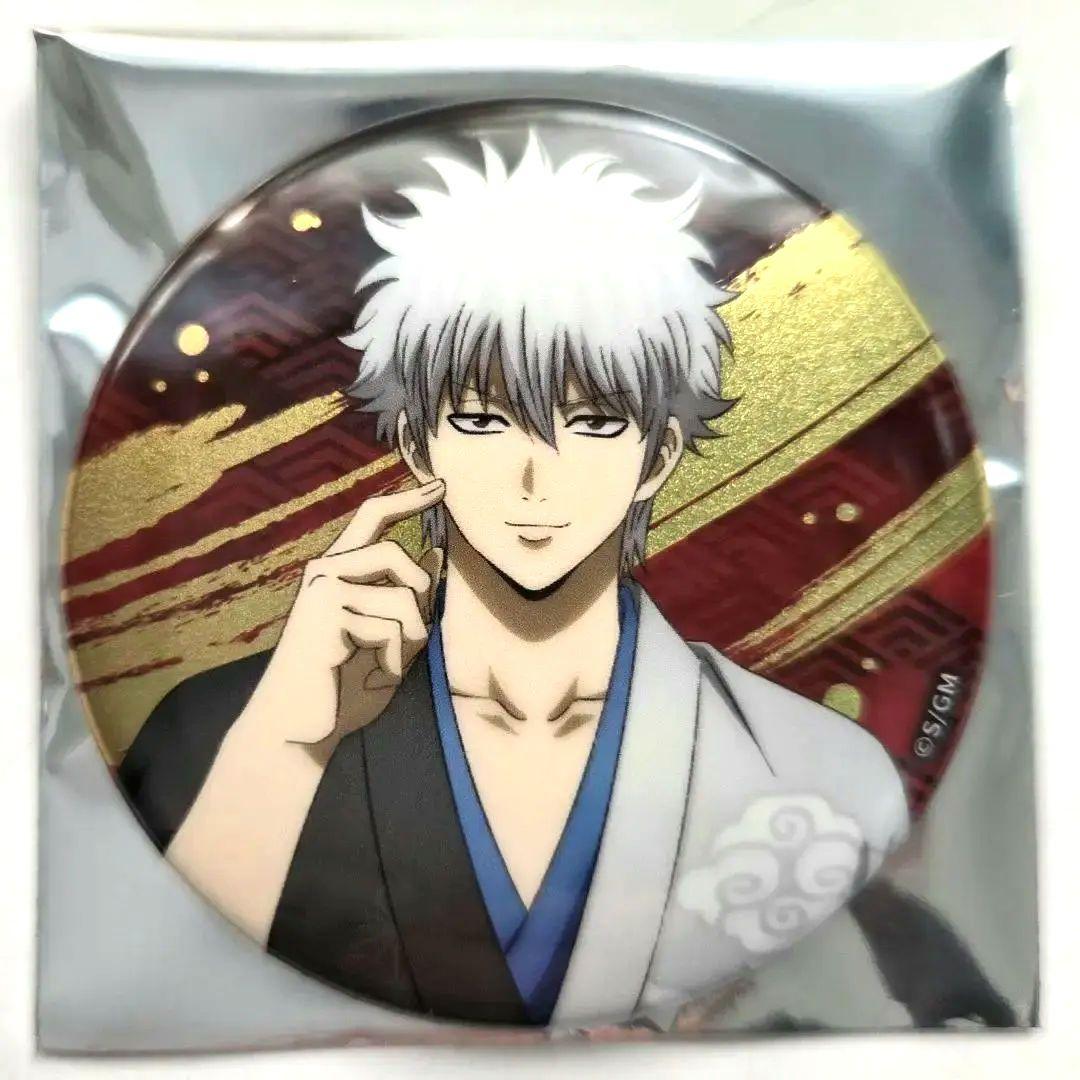 銀魂 吉原大炎上 ポップアップストア ホログラム缶バッジ 坂田銀時 椿