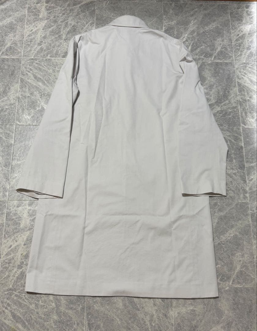 BALENCIAGA 2023SS バレンシアガ ステンカラーコート ロゴ 44 - メルカリ