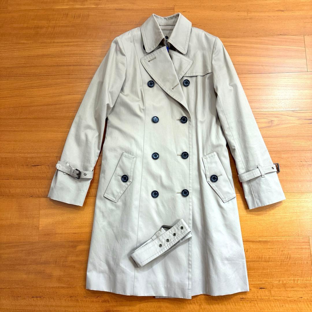 美品 ブルーレーベルクレストブリッジ　トレンチコート 本田翼がまとう10年目のブルーレーベル·クレストブリッジ