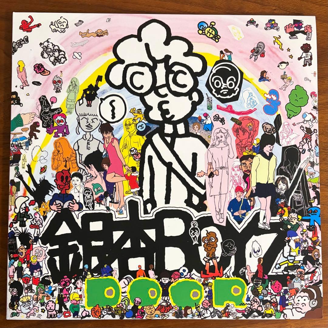 銀杏BOYZ レコード LP 2点セット 君と僕の第三次世界大戦的恋愛/DOOR