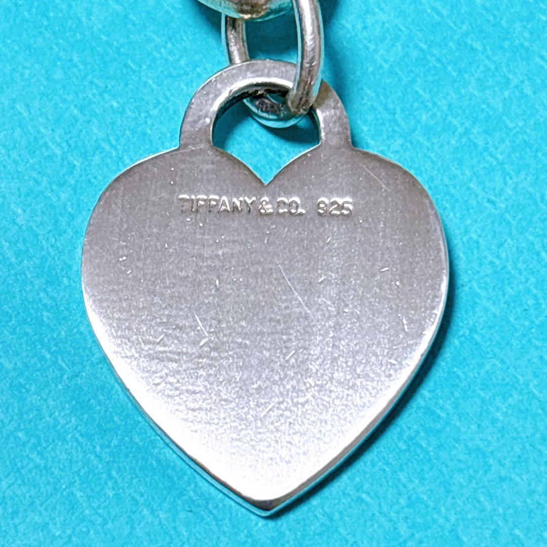 【美品】19.7cm ティファニー ハートタグ ブレスレット シルバー925