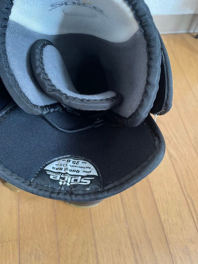 SPICE スノーボードブーツ 25.0cm ブラック　おまけ付き