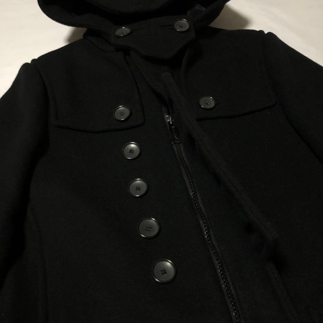 08AW ニコラ期 バレンシアガ ダッフルコート ミリタリー チン