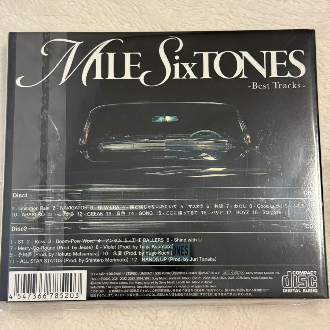 SixTONES MILESixTONES 3形態セット - メルカリ