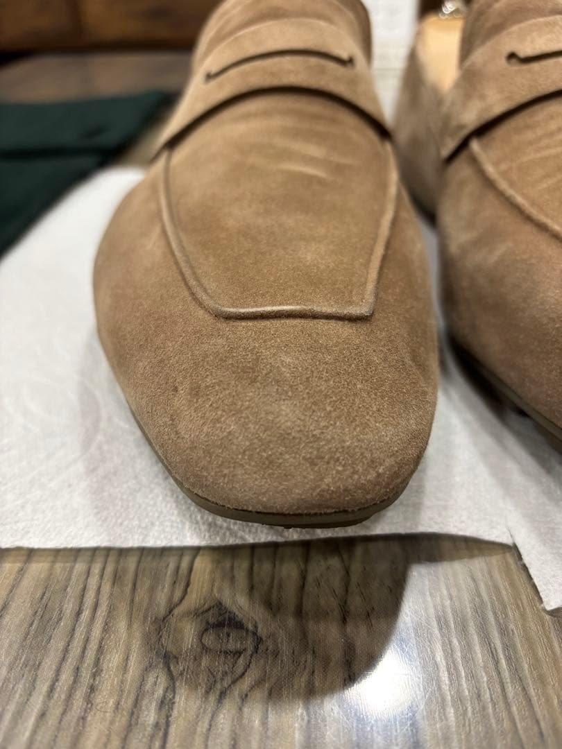 ベルルッティ　ロレンツォ　スエードローファー　サイズ9 28.5cm