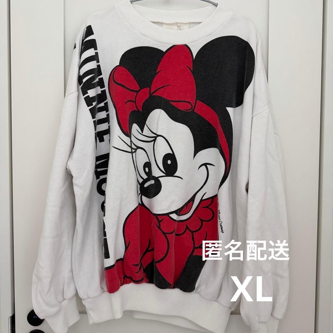 80s-90s USA製 ディズニー ミニー ヴィンテージ スウェット XL - メルカリ