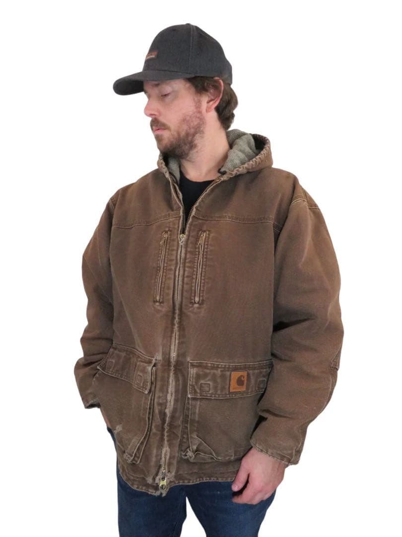 週末限定6750円引き】Carhartt ジャクソンコートC95 モスグリーン