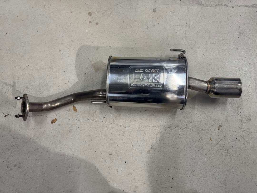 マーチ　k13 純正オプションマフラー　フジツボ製　1.2リッター用 K13 マーチ 1.2 2WD (MARCH)|FUJITSUBO 藤壺技研工業株式会社 | 自動車