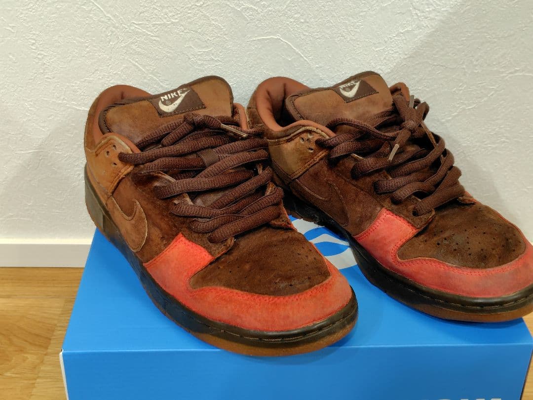 2003年製 Nike SB Dunk Low Bison つま赤 27cm美品 - メルカリ