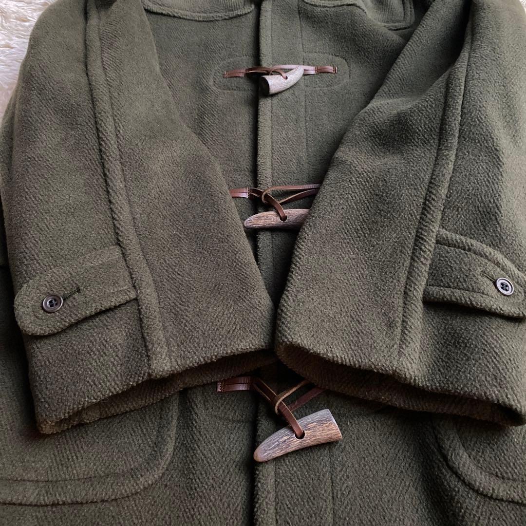 希少 緑タグ】インバーティア ヴィンテージ ダッフルコート ムーア