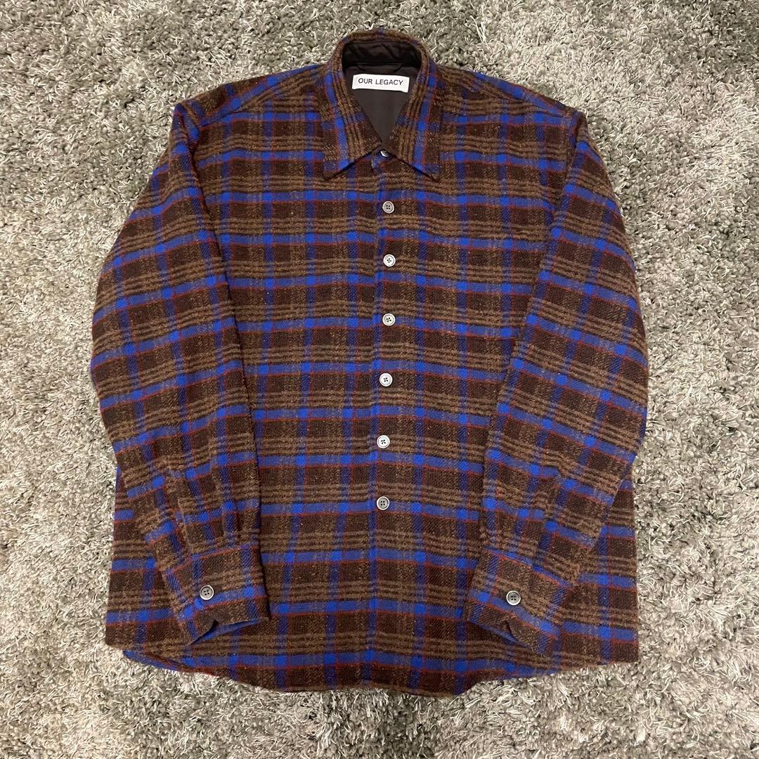 23aw OUR LEGACY ABOVE SHIRT サイズ46 - トップスオンライン ショッピング