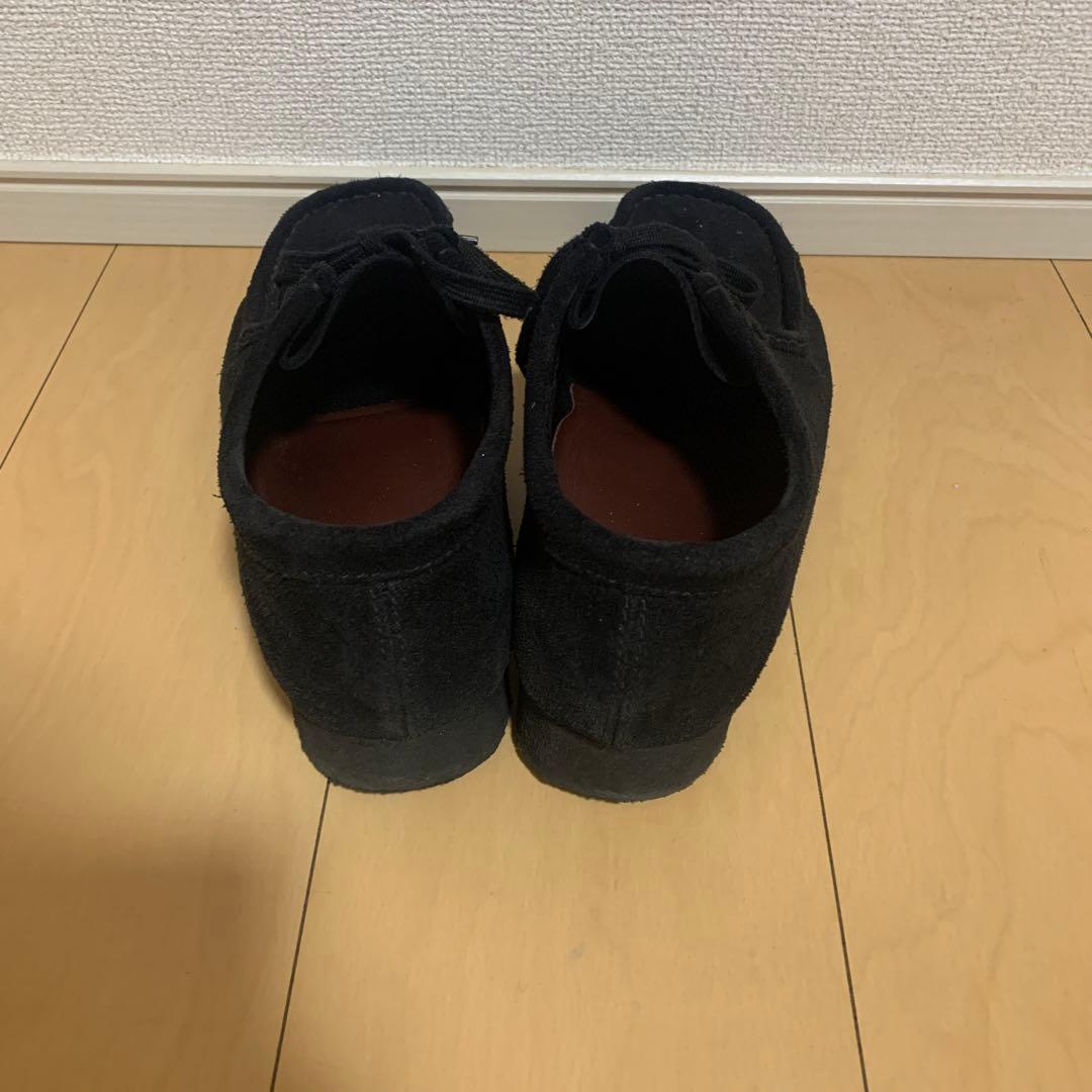靴 clarks wallabee Black 27.5cm