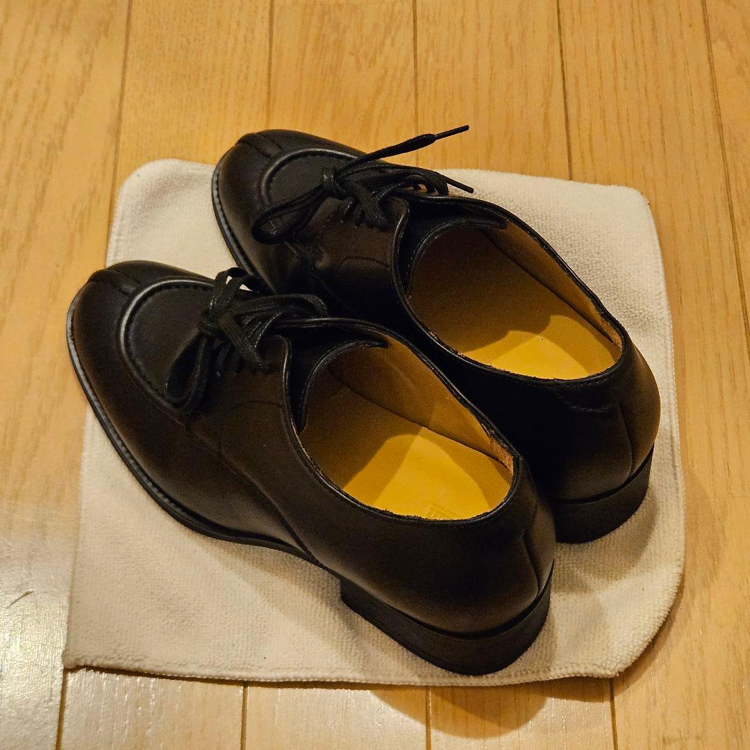 shiun】COW LEATHER U-TIP DERBY 37 試着のみ - メルカリ