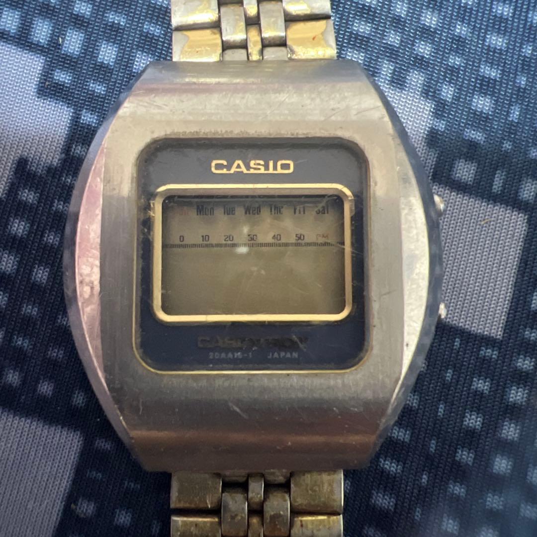 希少 ビンテージ CASIO CASIOTRON カシオトロン S-12ジャンク - メルカリ