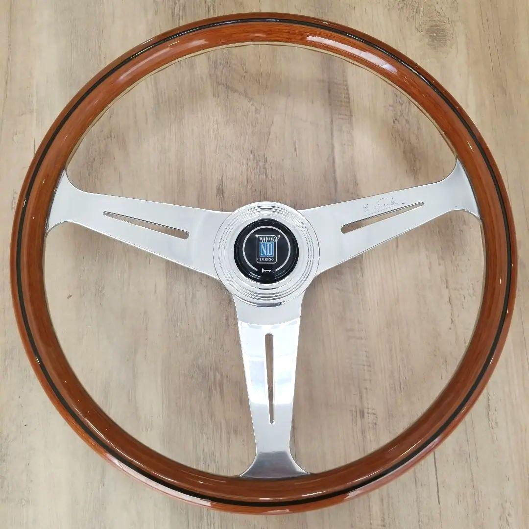 【大径FET刻印有】NARDI☆ナルディクラシックウッドポリッシュ/39Φ 美品】NARDI☆ナルディクラシックウッドポリッシュ/39Φ【FET刻印有り