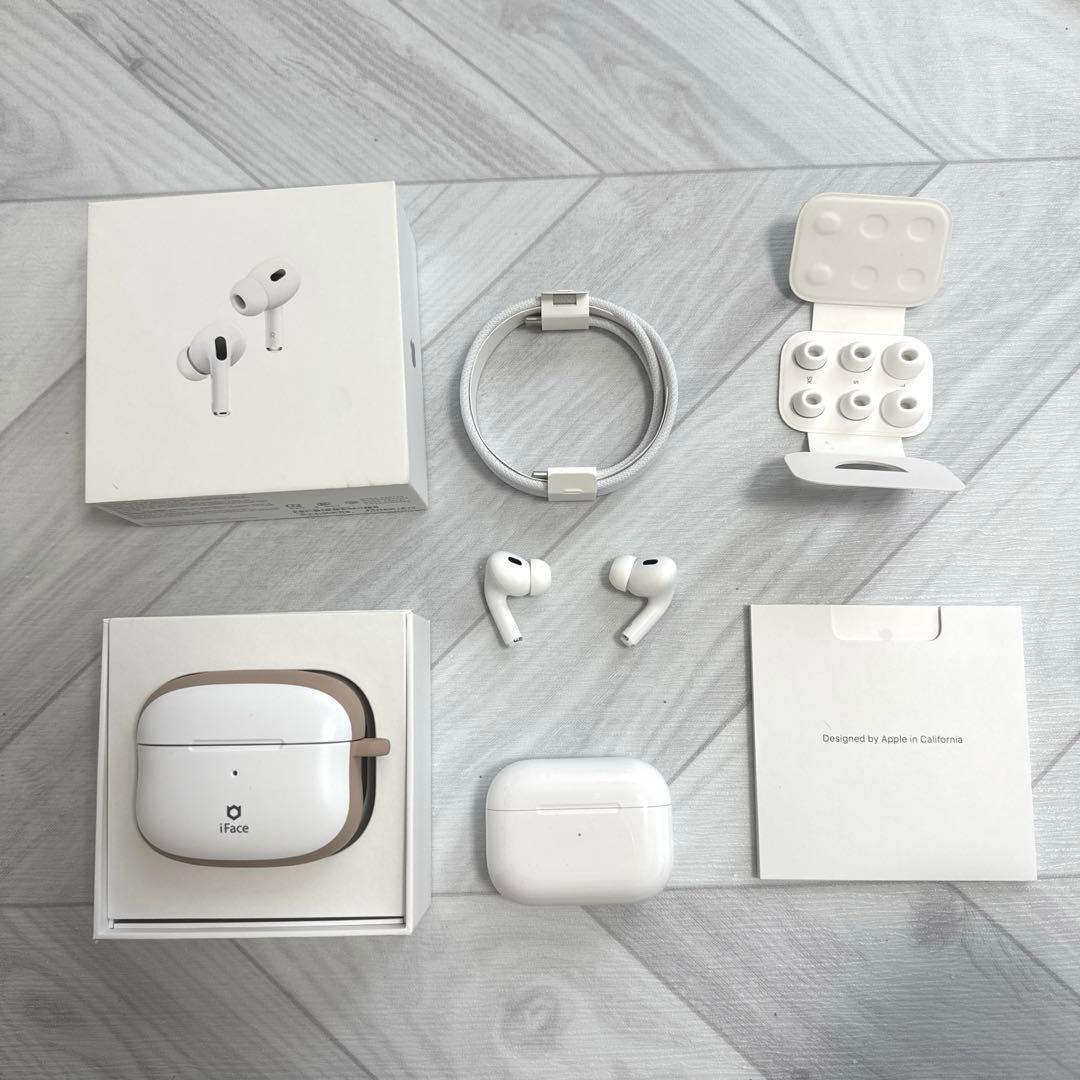 Apple AirPods Pro2 第二世代　Type-C ケース付き MagSafe充電ケース（USB-C）付きAirPods Pro 2 MTJV3J/A [ワイヤレス