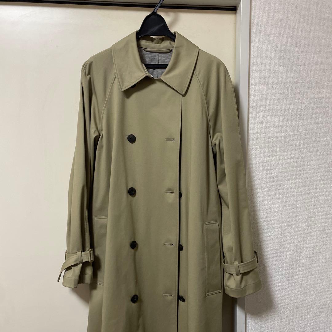 Theory ベージュ トレンチコート Theory｜シングルブレストトレンチコート