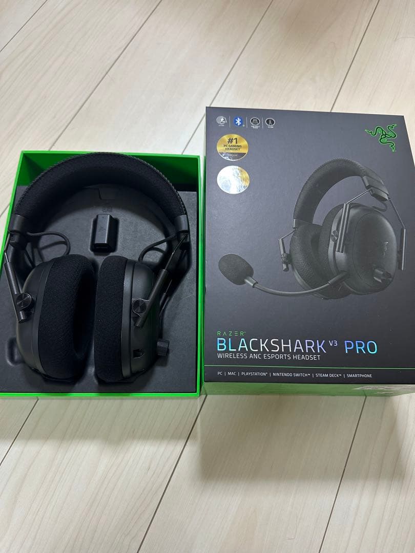 Razer BlackShark V3 Pro ワイヤレスヘッドセット Razer】eスポーツ向け最速ワイヤレスヘッドセット「BlackShark V3 Pro