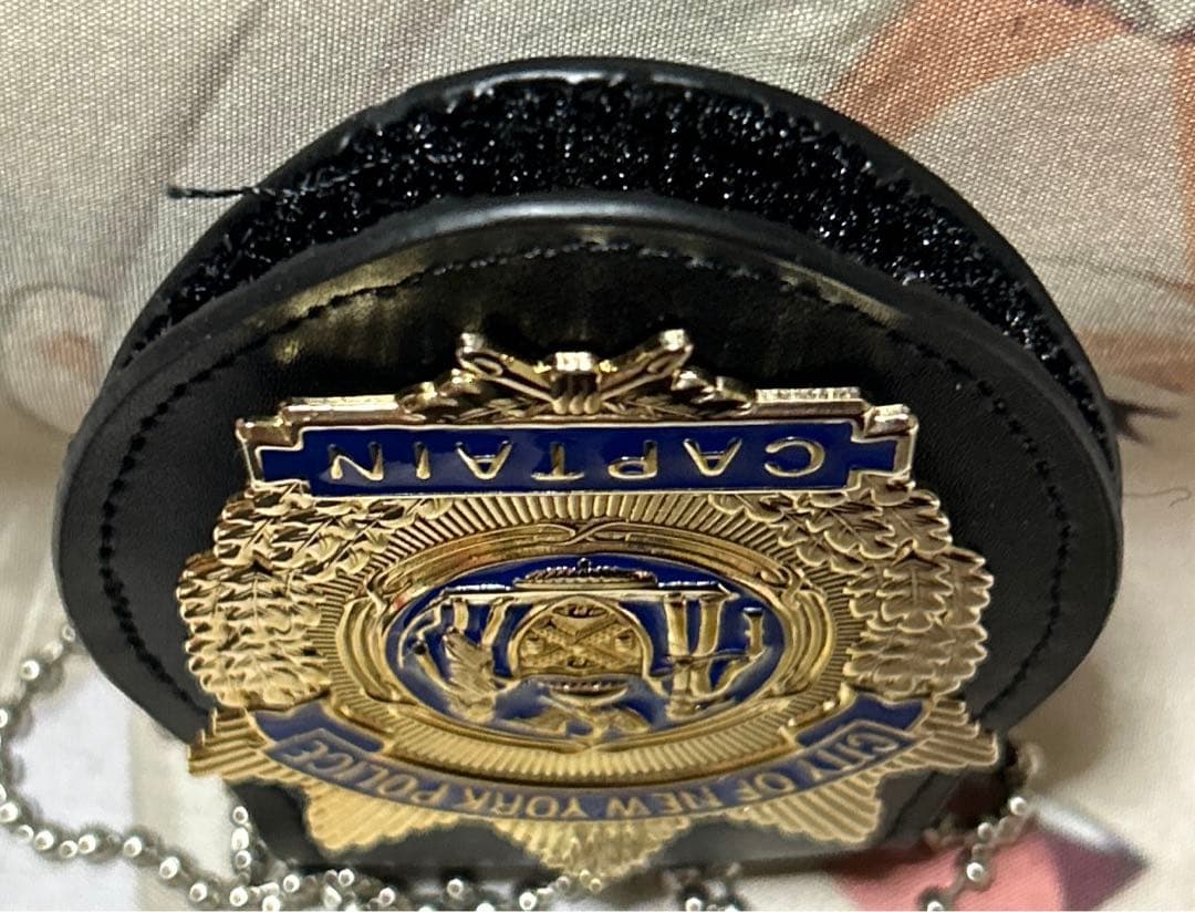 NYPD ニューヨーク市警 Captainランク レプリカバッジ ポリスバッジ
