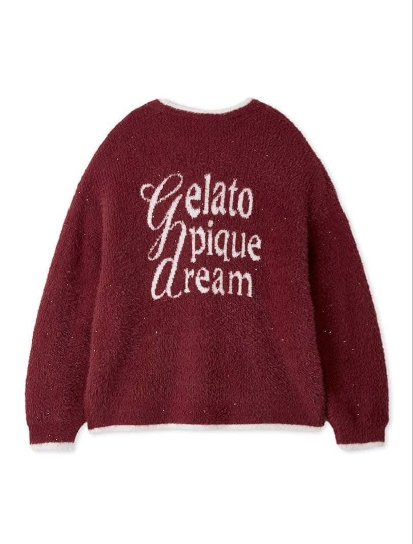 新品未使用☆ジェラートピケ☆ラメフェザーカーディガン＆ショート