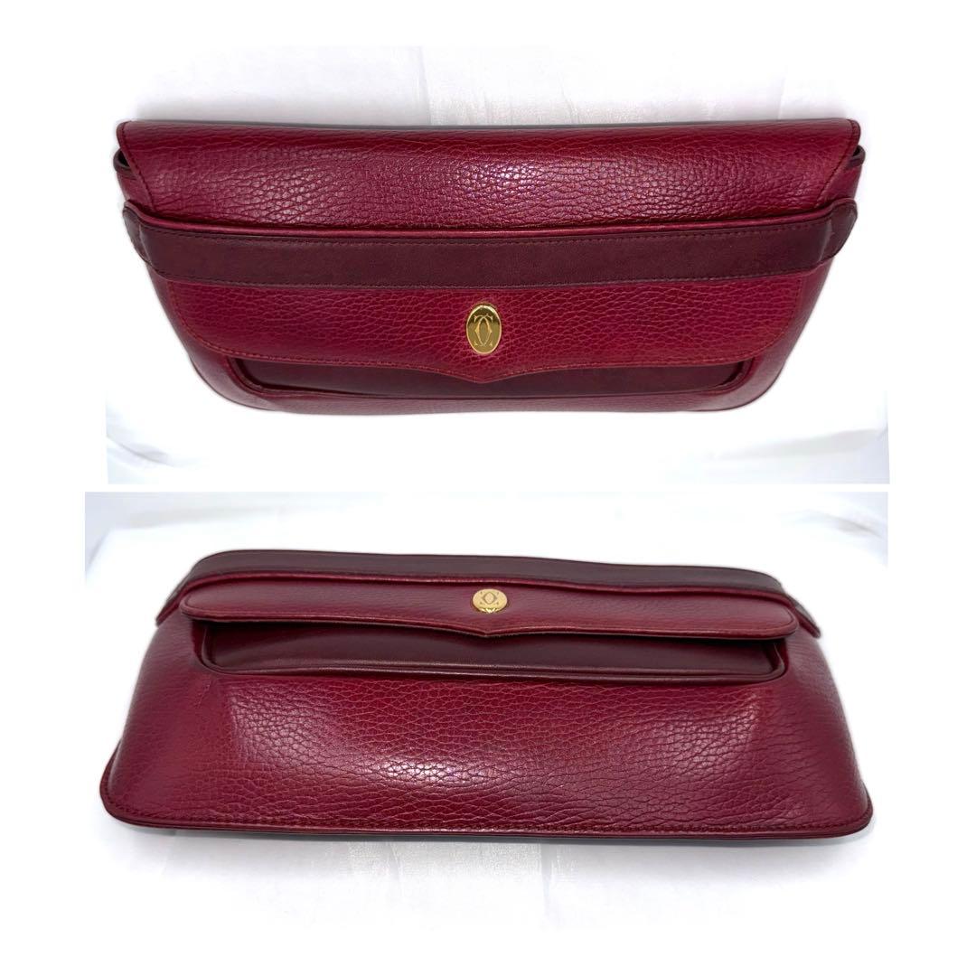 ✨美品✨カルティエ CARTIER マストライン クラッチバッグ ボルドー