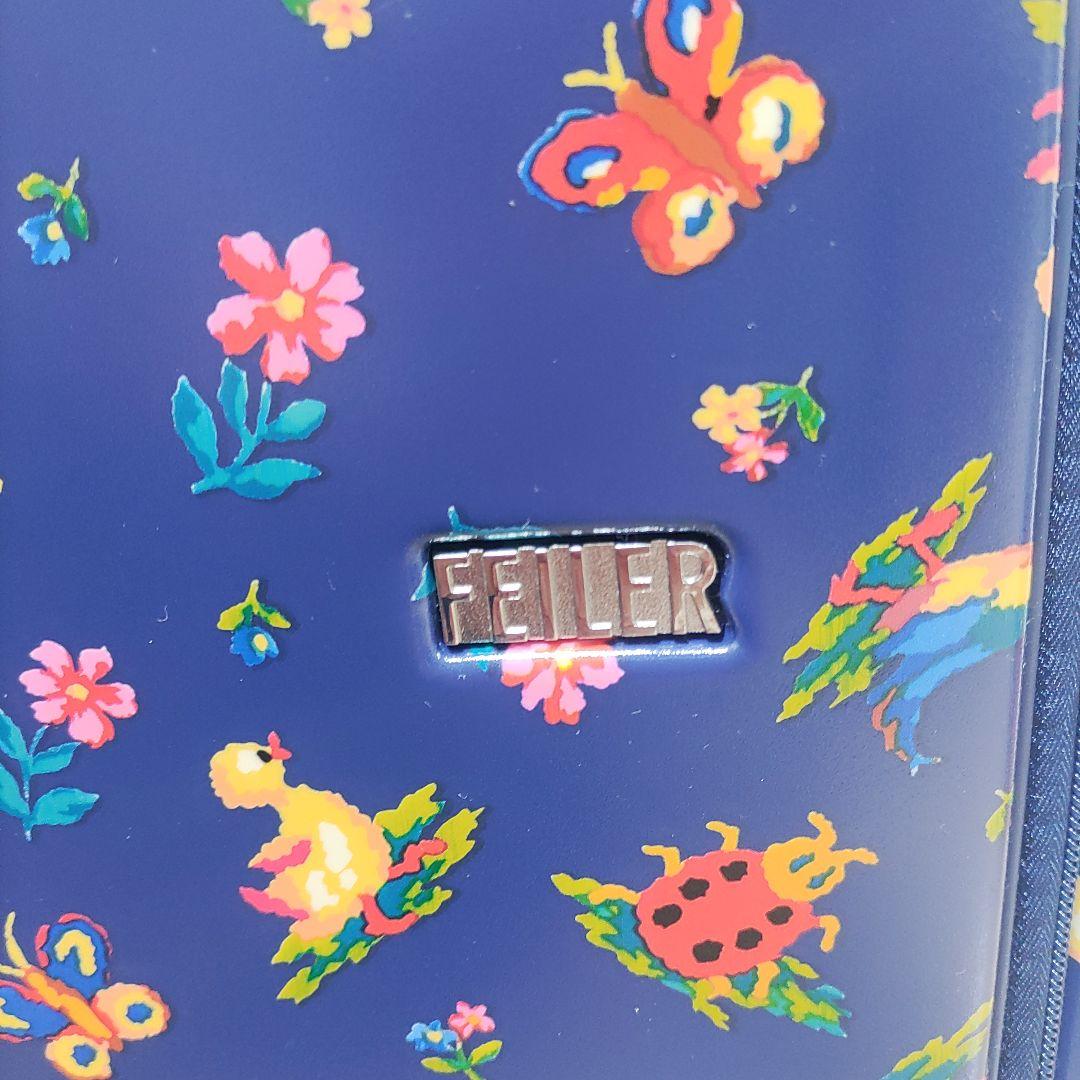 新品未使用 フェイラー FEILER ハイジ トローリーバッグ ネイビー