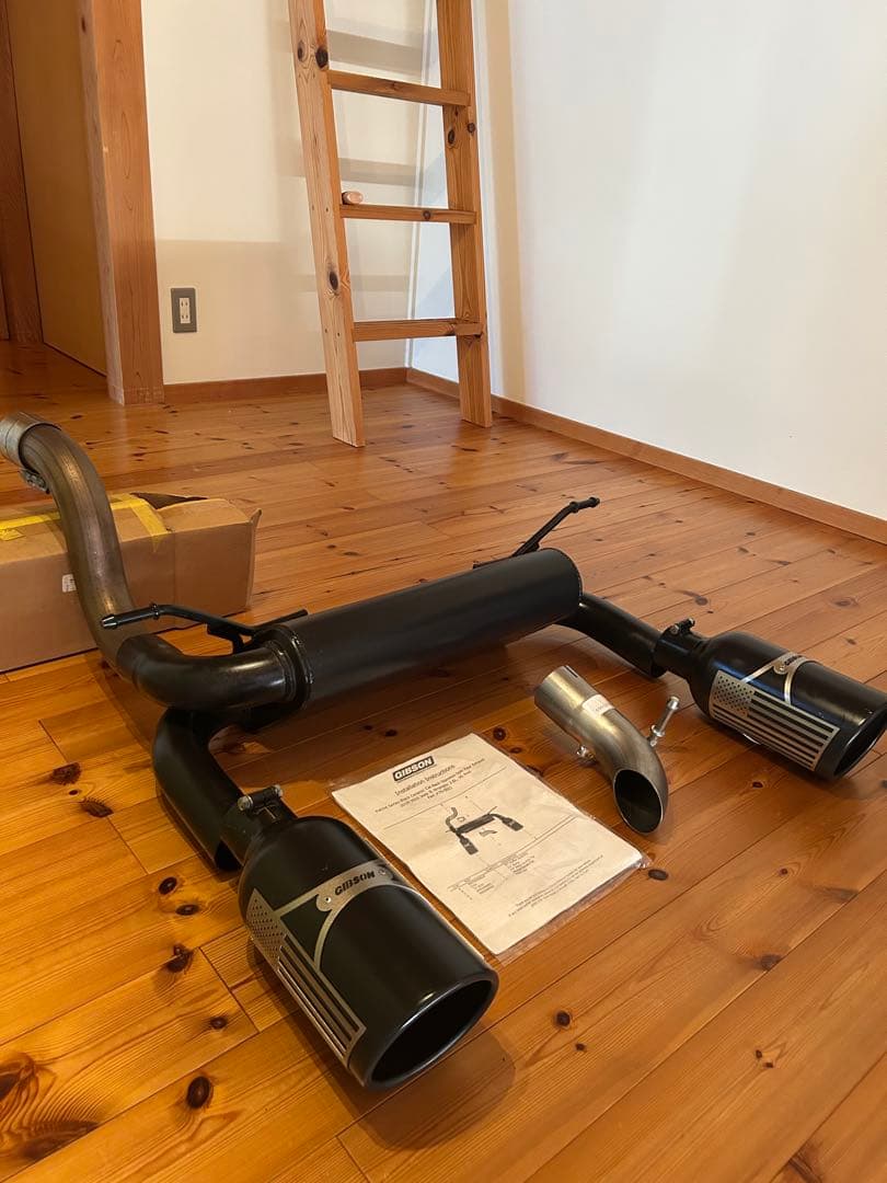 ラングラーJL ギブソンマフラー デュアル スプリット 2.0L /3.6L用