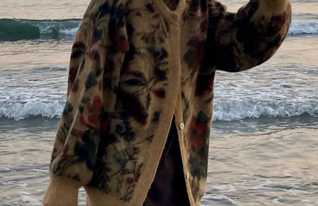 Ameri VINTAGE 3WAY NOSTALGIC RUG KNIT - メルカリ