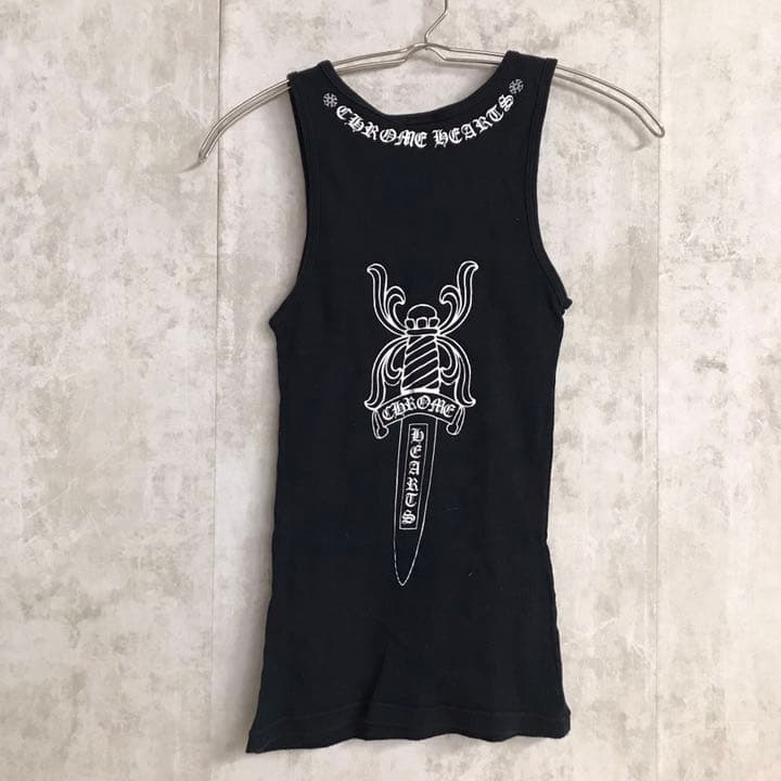 CHROM HEARTSクロムハーツ タンクトップ レディース 黒 - メルカリ