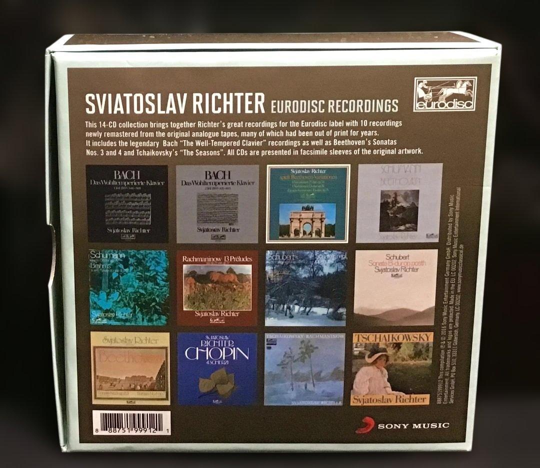 スヴャトスラフリヒテル EURO DISC RECORDINGS 14CD